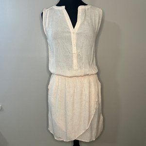NWT Small Pale Blush Pepaloves Sleeveless Dress with Pockets